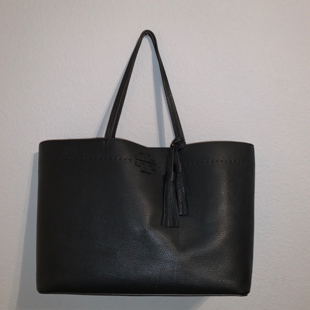 TORY BURCH MCGRAW TOTE W TASSLE